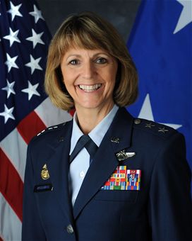 Military Airlift Keynote Speaker major General Margaret Woodward